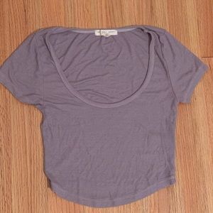 Purple crop top from UO